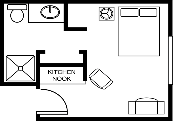 Studio Floor Plans